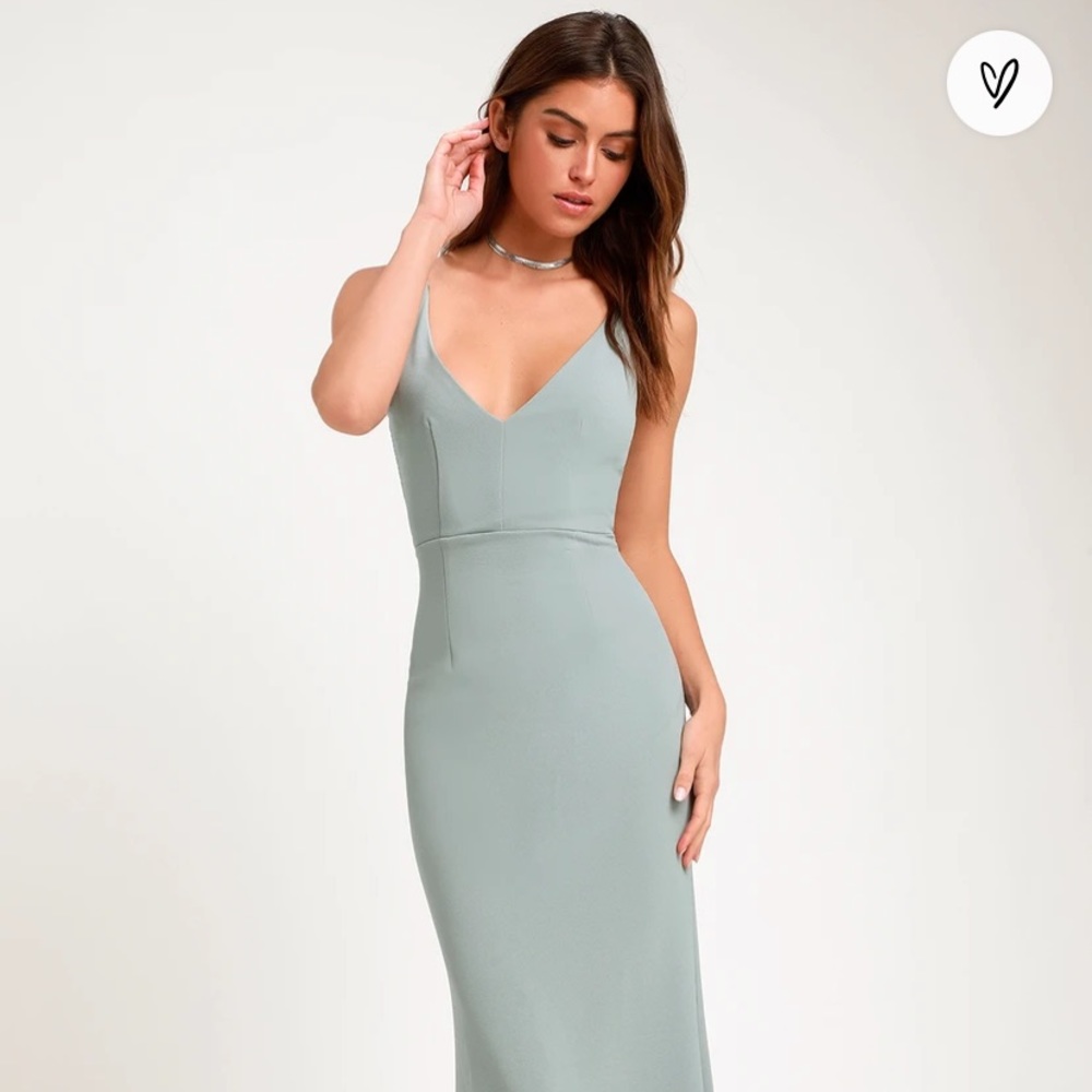 Lulus Bridesmaid Melora Slate Blue